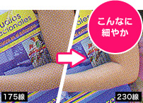 こんなに細やか