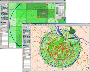 GIS(地図情報システム)イメージ